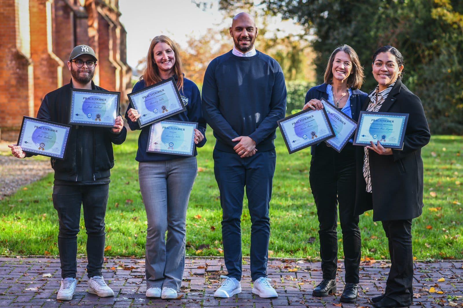NLP & Hypnosis Practitioner cohort at De Vere Latimer Estate, 2025