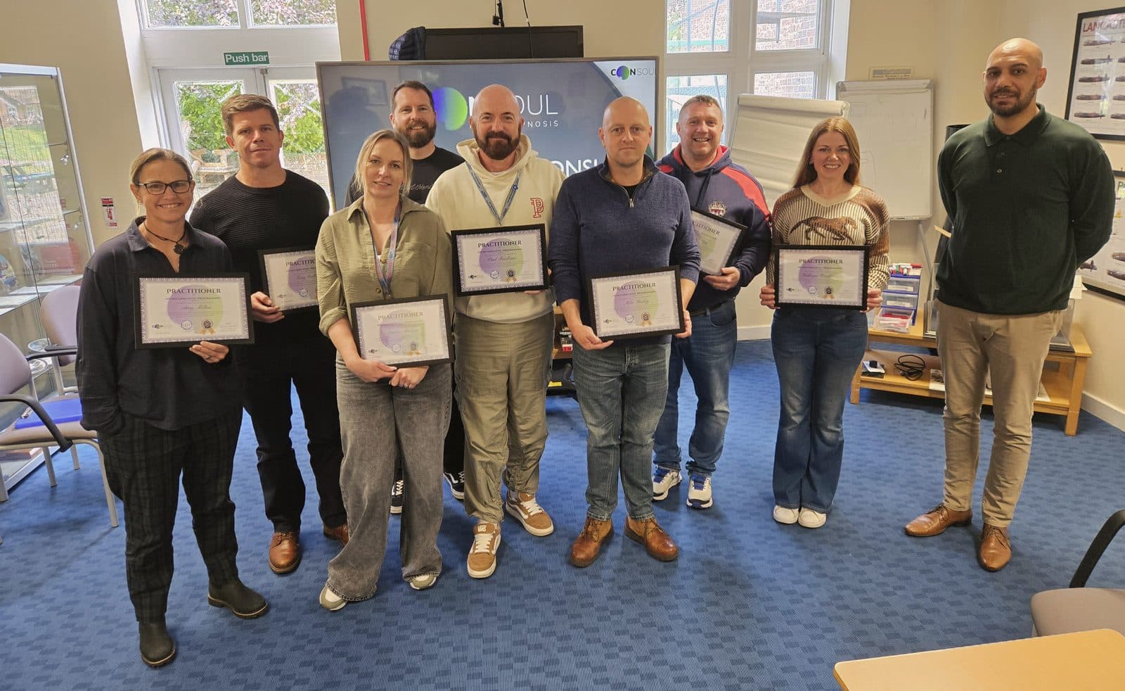 NLP Practitioner cohort at RAF High Wycombe, 2025